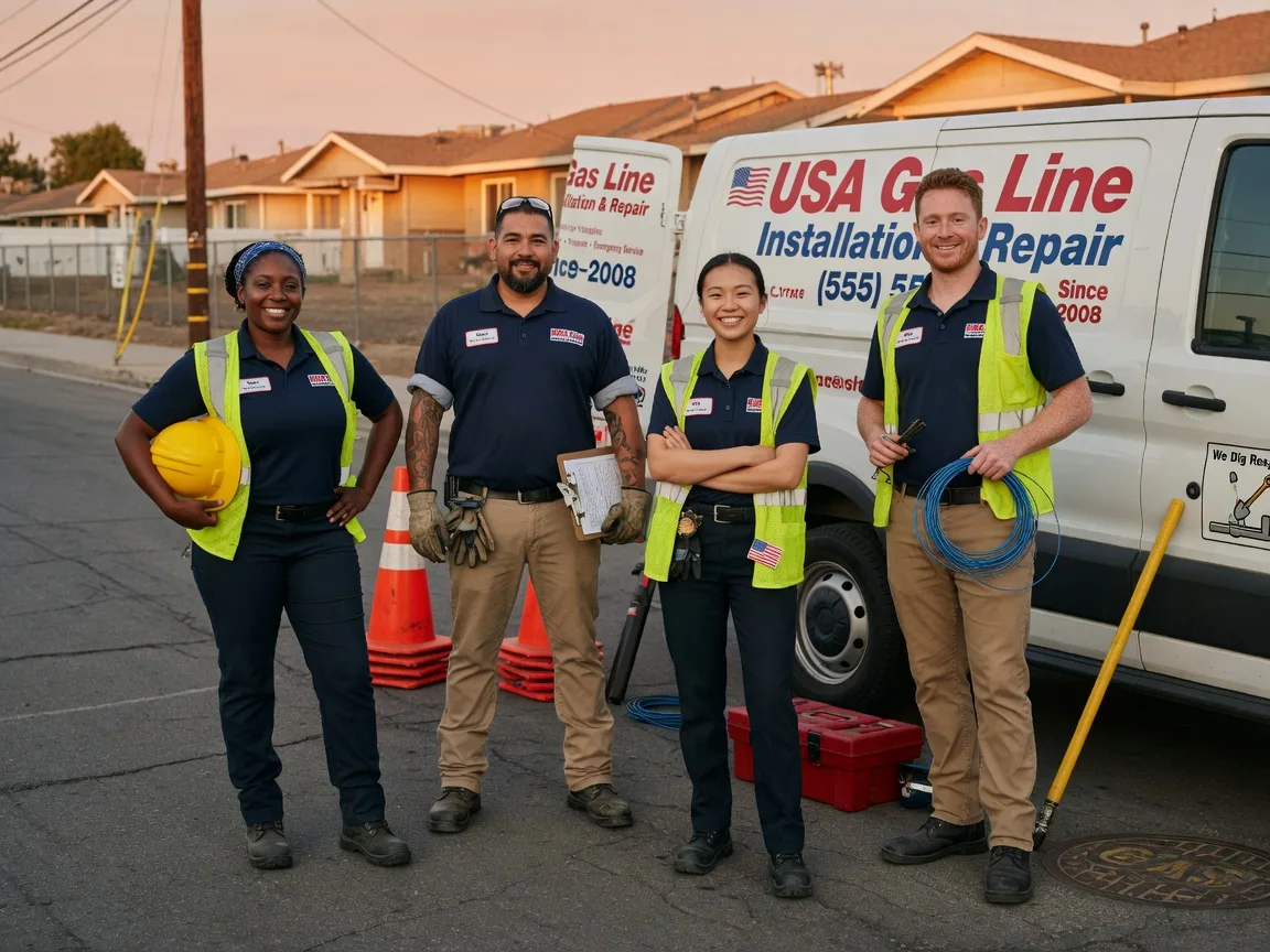 Gas Line Installation company in Tennga, GA